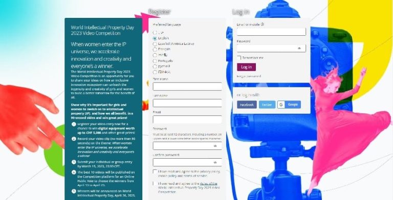 Concours vidéo de la Journée mondiale de la propriété intellectuelle 2023